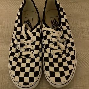 Checkered vans